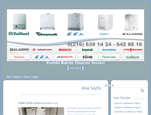 Tablet Screenshot of kombi-teknik-servisi.net
